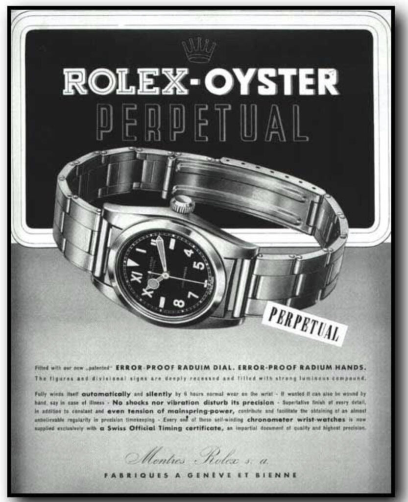 Le Monde Edmond  Beyer Museum: A vintage Rolex special